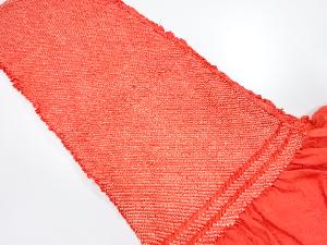 正絹　振袖用　絞り　帯揚げ